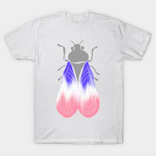 Trans-Winged Cicada T-Shirt